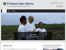 Tablet Screenshot of apalavraqueliberta.com